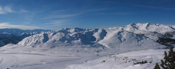 Ski Resort in the Pyrenees
