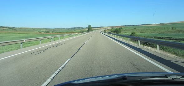 Open Road in Spain