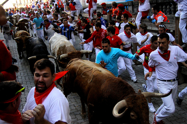 Typical Street Scene During the Bull Run