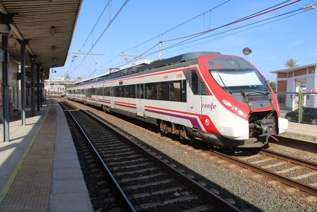 RENFE train services in Spain